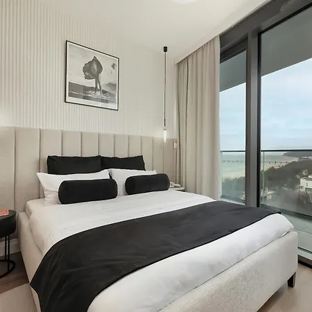 דירה Waveview 10th Floor Premium Baltic View Perfekt Lumare *