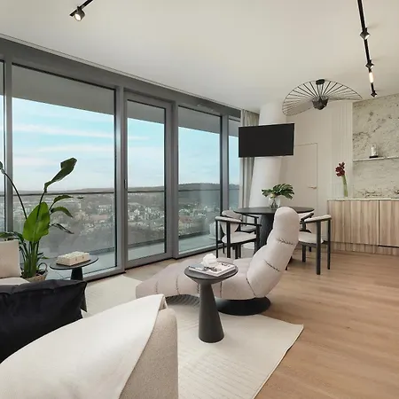 דירה Waveview 10th Floor Premium Baltic View Perfekt Lumare מידזיזדרויה