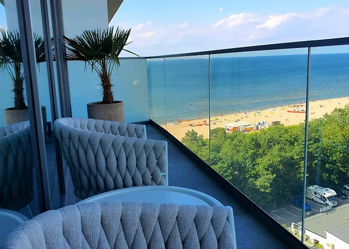 Waveview Premium 10th Floor Baltic View Apartman Międzyzdroje